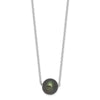 Black Cultured Tahitian Pearl Necklace