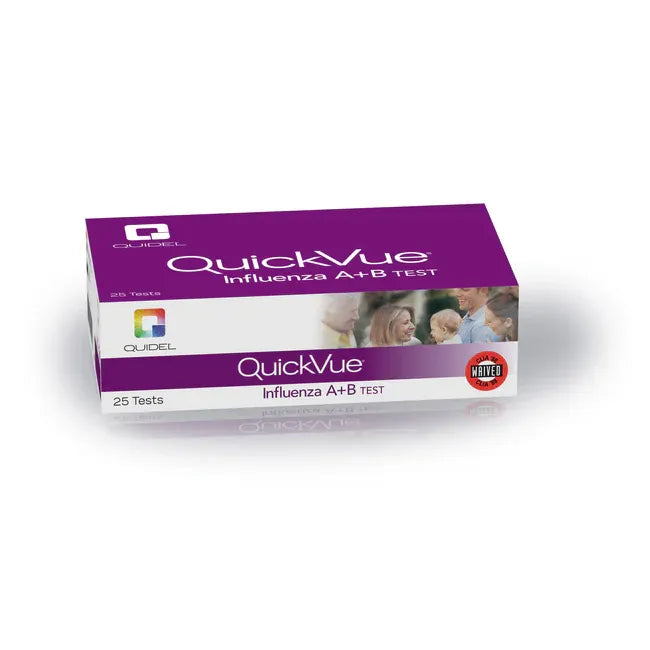 QuickVue Influenza A+B Test Kit (25 Count) by Pasteur Pharmacy