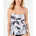 Island Escape Womens Tiered Tankini Top by Vanessa Jane