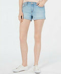 Celebrity Pink Juniors Cuffed Denim Shorts by Vanessa Jane
