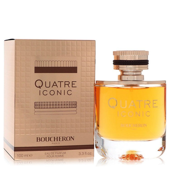 Quatre Iconic by Boucheron Eau De Parfum Spray 3.3 oz for Women by Avera Group