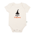 graphic bodysuit | queen of halloween by Finn + Emma