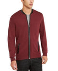 International Concepts Mens Zip-Front Cardigan by Vanessa Jane