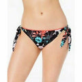 Bar III Side-Tie Gardenia Women's Bikini Bottoms by Vanessa Jane