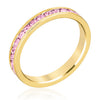 Avera Stylish Stackables Pink Gold Ring Collection