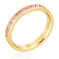 Avera Stylish Stackables Pink Gold Ring Collection by Avera Group