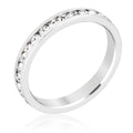 Avera Christine 0.2ct Cubic Zirconia Cross Charm Ring by Avera Group