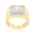 Avera Laurie 0.2ct Cubic Zirconia Contemporary Trio Band Ring by Avera Group