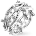 Avera Gwen 1 Carat Cubic Zirconia Wide Floral Band by Avera Group