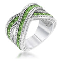 Avera Jewelry Signature Twisting Band Ring in Pink Gold by Avera Group
