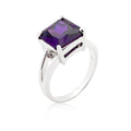 Avera Cubic Zirconia Gypsy Ring In Polished Sterling Silver by Avera Group