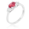Avera Classic Zirconia Ring in Radiant Blue Size 5 by Avera Group