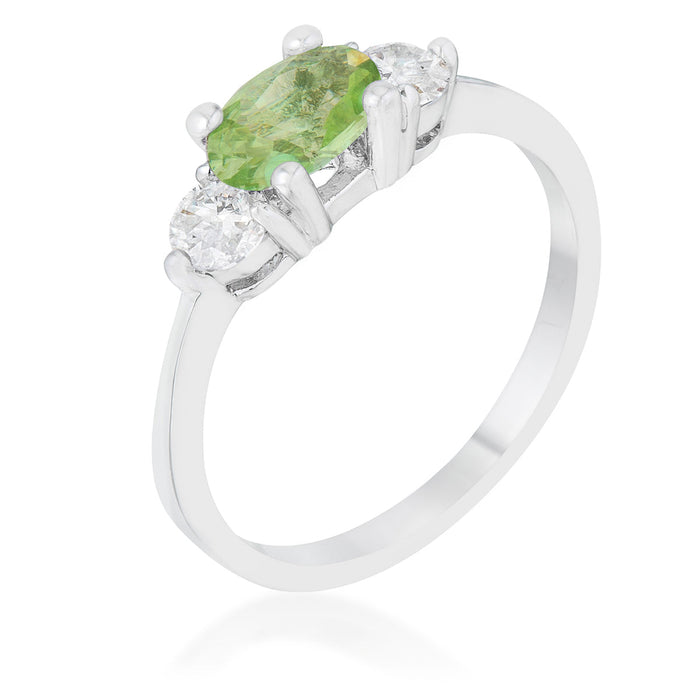 Avera Miranna 1.2ct Classic Oval Cubic Zirconia Ring by Avera Group
