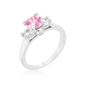 Avera Mini Triplet Ring in Red Size 5 by Avera Group