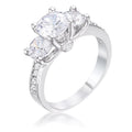 Avera Elizabeth Engagement Ring In Sterling Silver by Avera Group