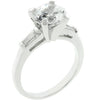 Avera Classic Triple Engagement Ring in Sterling Silver
