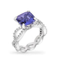 Avera Uptown Classic Ring in Size 5 Blue by Avera Group