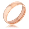 Avera 5 mm IPG Stainless Steel Band in Pink