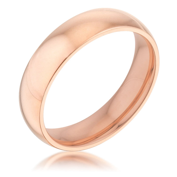 Avera 5 mm IPG Stainless Steel Band in Pink by Avera Group