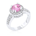 Avera Filigree Crest Eternity Ring in Polished Silver Finish by Avera Group