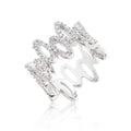 Avera Golden Regal Cubic Zirconia Oval Fashion Ring by Avera Group