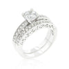 Avera Filigree Engagement Set in Sterling Silver
