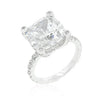 Avera Brilliant Engagement Ring for Women in Sterling Silver