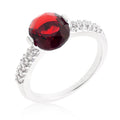 Avera Two Tone Crown Ring With Gold Accents by Avera Group