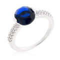 Avera Two Tone Crown Ring With Gold Accents by Avera Group