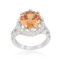 Avera Oval Serenade Triplet Ring in Gold Finish by Avera Group