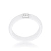 Avera Crystal C'este Di Amore Ring In Sterling Silver