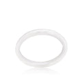 Avera Sterling Silver Cross Band Ring - Elegant Minimalist Jewelry by Avera Group