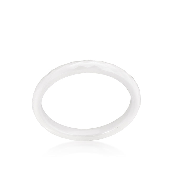 Avera Sterling Silver Cross Band Ring - Elegant Minimalist Jewelry by Avera Group