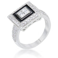 Avera Shira 0.7ct Cubic Zirconia Antique Style Ring in Silver by Avera Group
