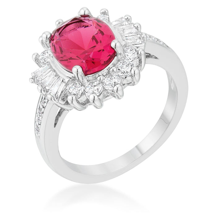 Avera Chrisalee 3ct Cubic Zirconia Classic Ring by Avera Group