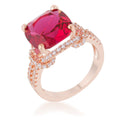 Avera Charlene 6.2ct Cubic Zirconia Classic Statement Ring by Avera Group