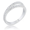 Avera Mara 0.4ct Cubic Zirconia Intertwined Simple Ring