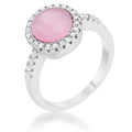 Avera Patricia 0.3ct Cubic Zirconia Cat's Eye Classic Ring by Avera Group