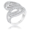 Avera Serina 1ct Cubic Zirconia Pave Circle Ring