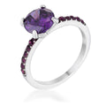 Avera 2.3ct Cubic Zirconia Statement Ring in Pink by Avera Group