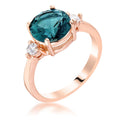 Avera Three Stone Engagement Ring In 14k Gold by Avera Group