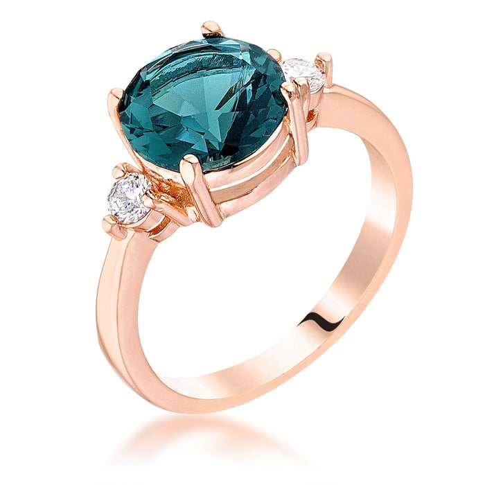 Avera Three Stone Engagement Ring In 14k Gold by Avera Group