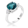 Avera Three Stone Engagement Ring In 14k Gold by Avera Group