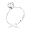 Avera 1 Carat Single Stone Cz Classic Solitaire Ring