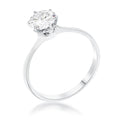 Avera 1 Carat Single Stone Cz Classic Solitaire Ring by Avera Group
