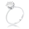 Avera 2 Carat Single Stone Cz Classic Solitaire Ring