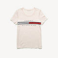 Tommy Hilfiger Womens Essential Flag T-Shirt Soft Pink - M by Vanessa Jane