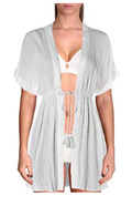 Lauren Ralph Lauren Womens Crinkle Rayon Dress Cover-Up, Size Medium by Vanessa Jane