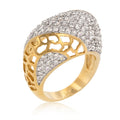 Avera Victoria Ring Gold Statement Accessory by Avera Group