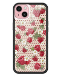Raspberry Polka Dot iPhone Case by Wildflower Cases